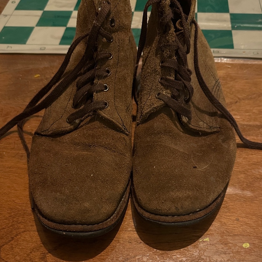 Men's Brown Suede Boots